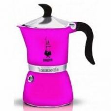 Гейзерная кофеварка Bialetti Fiametta FUCHSIA 3 порции фиолетовая СЛ